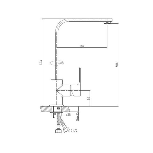 Μπαταρία νεροχύτη Linea